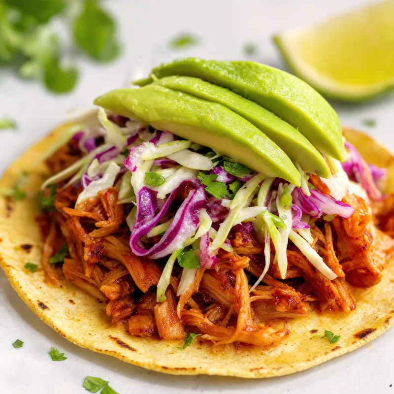 Jackfruit Carnitas taco