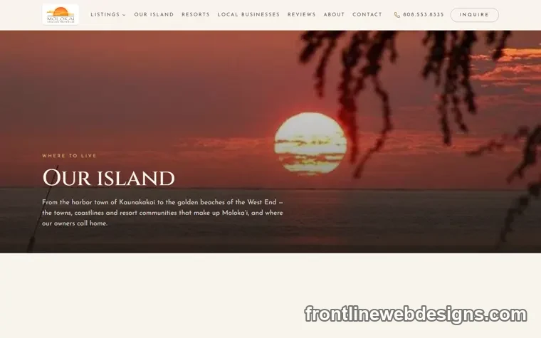 Our Island guide page